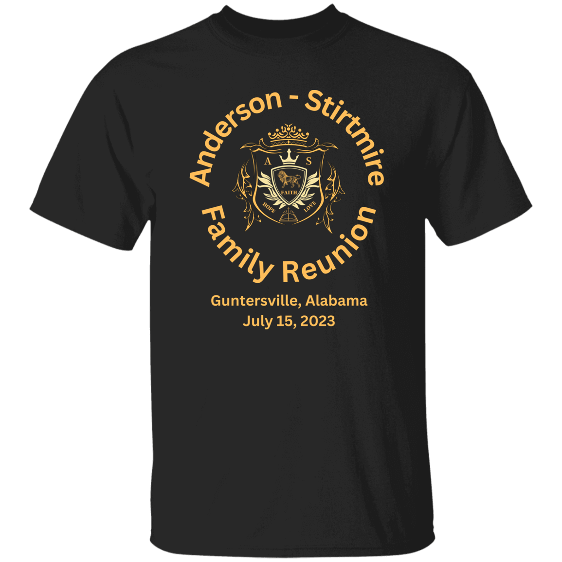 ANDERSON - STIRTMIRE FAMILY REUNION TSHIRT