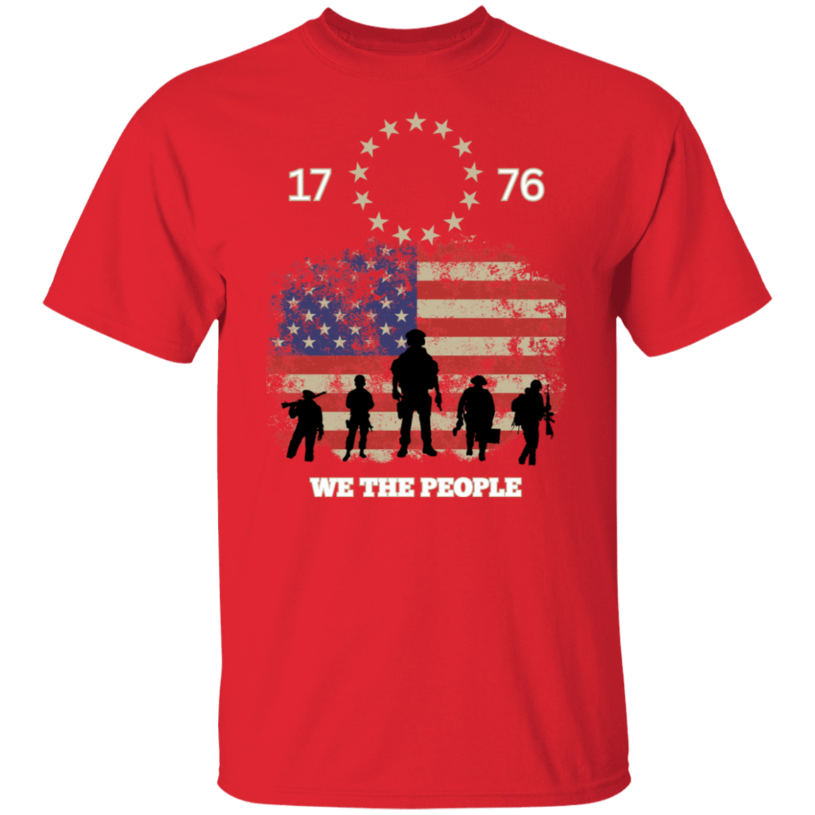 WE THE PEOPLE 1776  T SHIRT