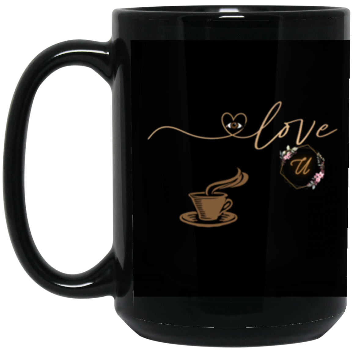 BM15OZ 15 oz. Black Mug