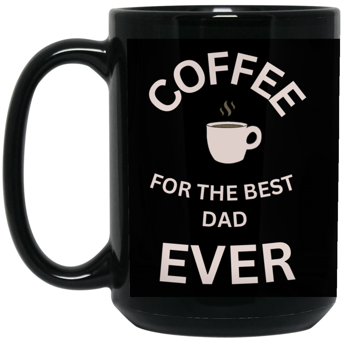 BM15OZ 15 oz. Black Mug