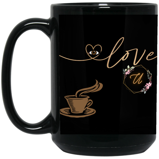 BM15OZ 15 oz. Black Mug