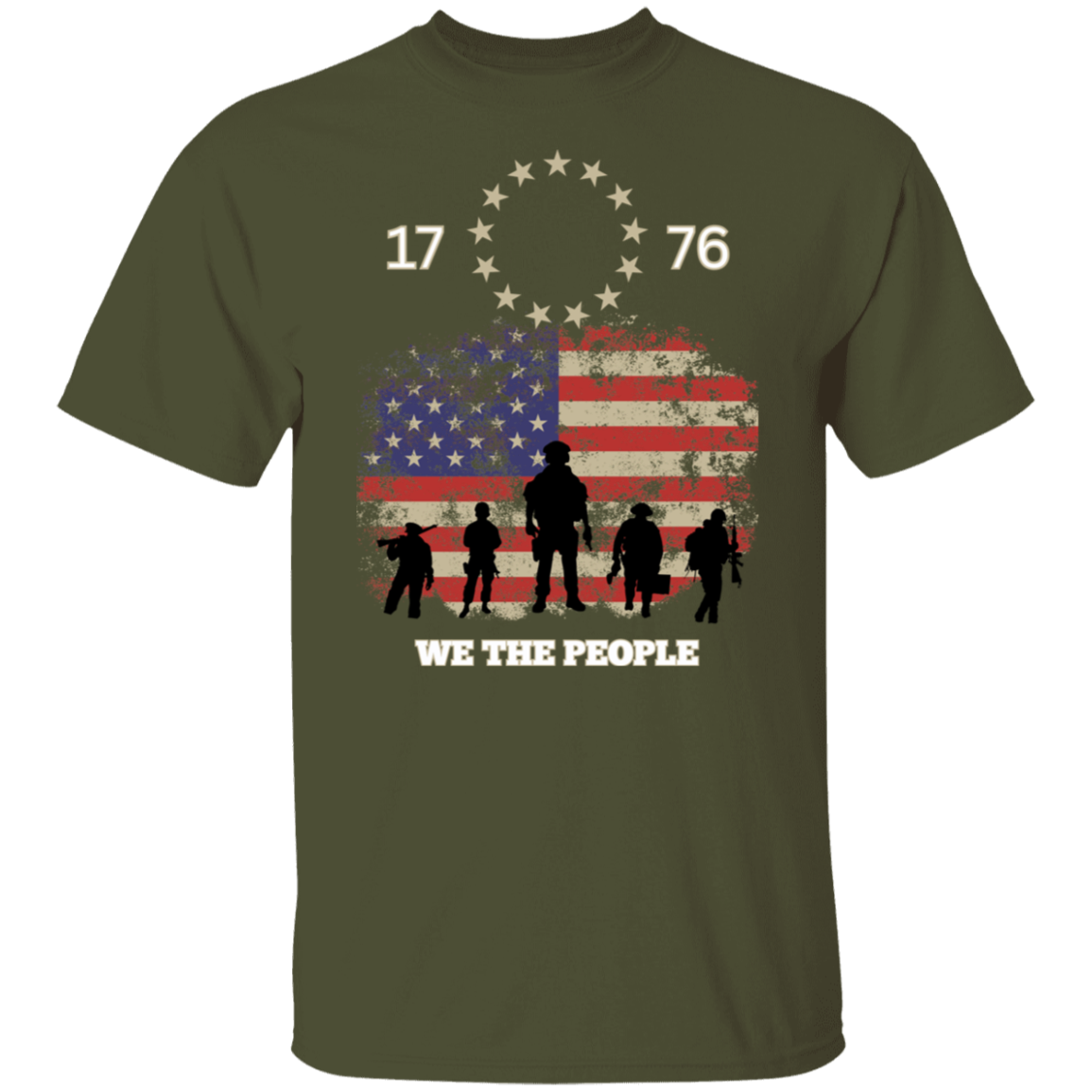 WE THE PEOPLE 1776  T SHIRT