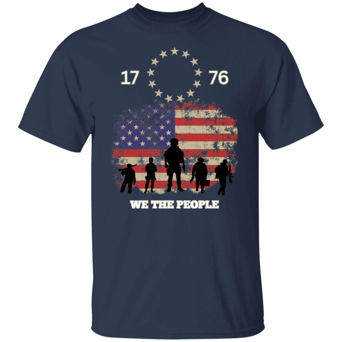 WE THE PEOPLE 1776  T SHIRT