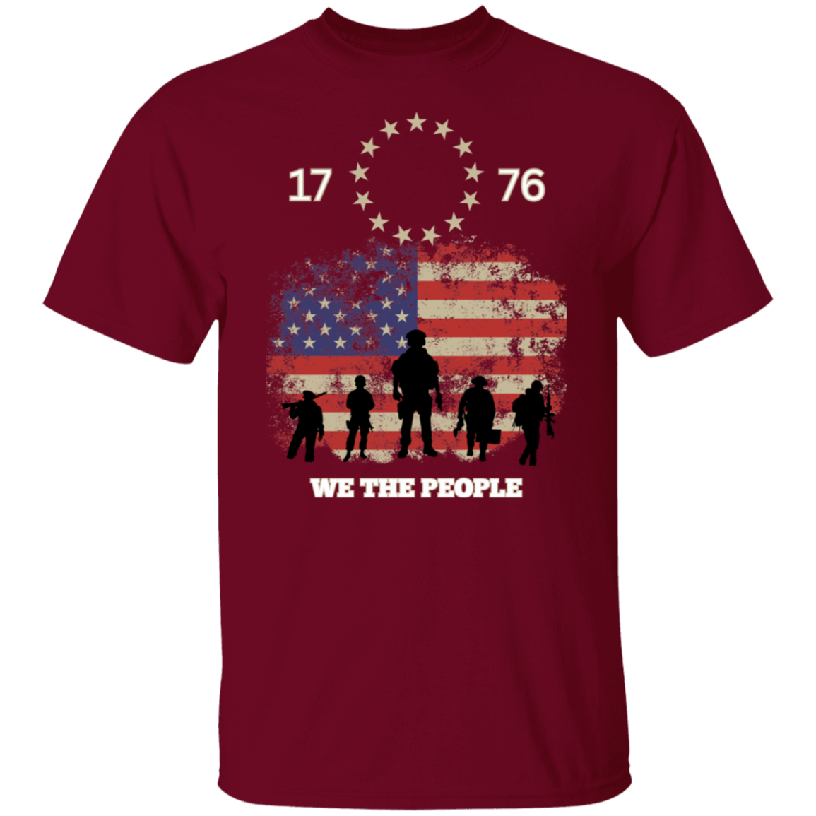 WE THE PEOPLE 1776  T SHIRT